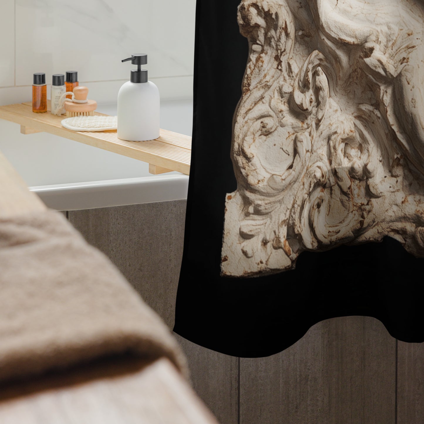 Chiaroscuro - Shower Curtain