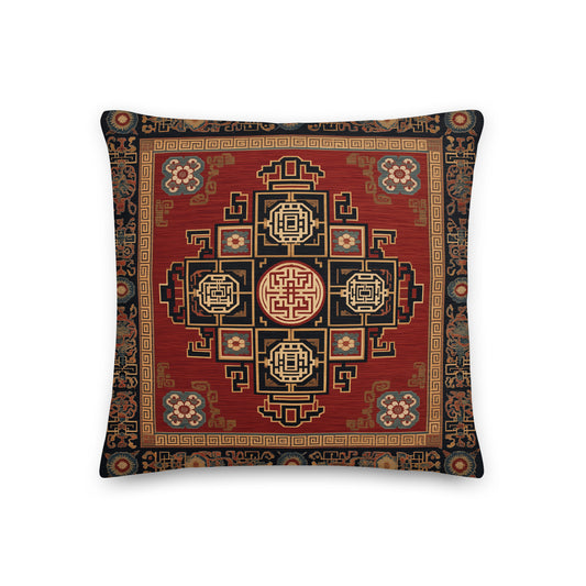 Temple Path - Premium Pillow