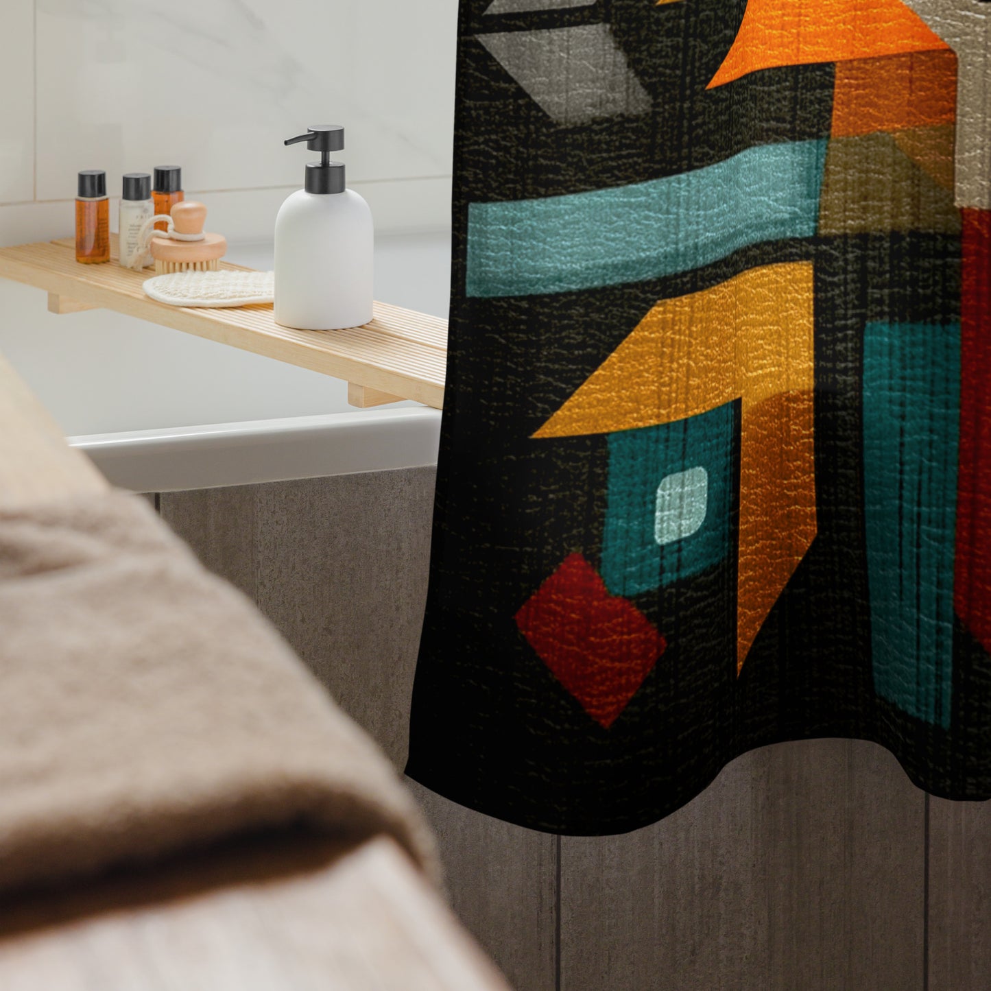 Navajo Bold - Shower Curtain